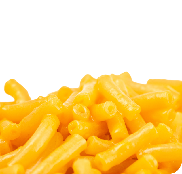 An image of macaroni and cheese.